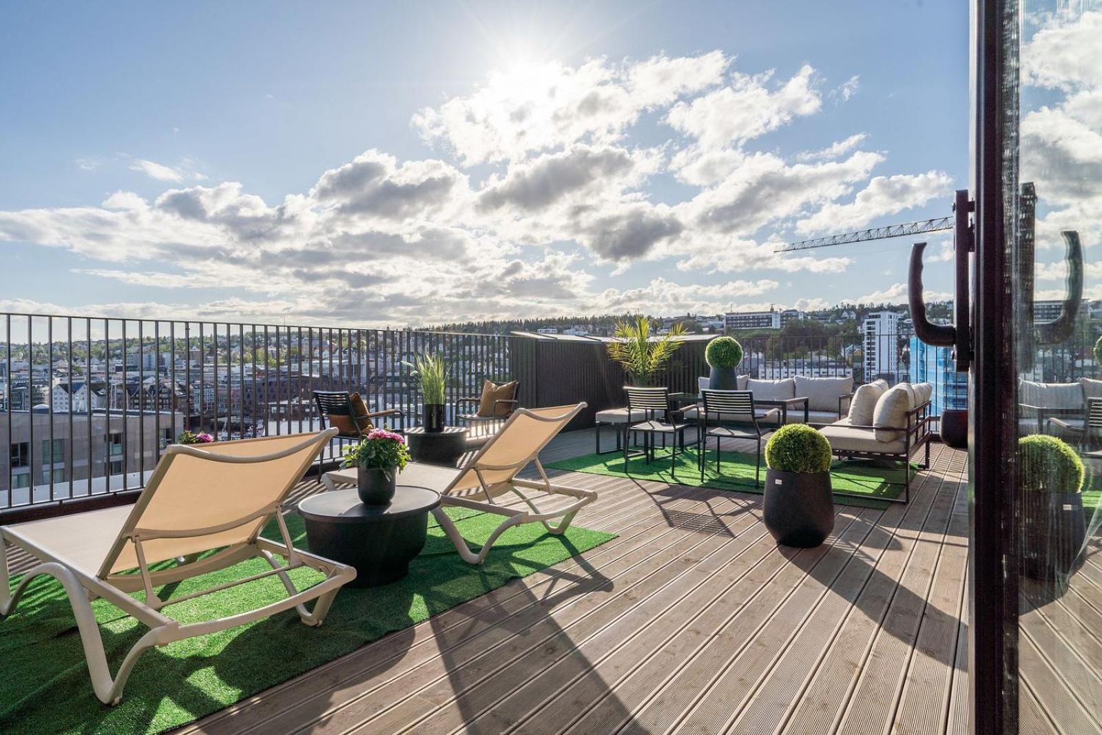 Totalapartments Vervet Gjoa Tromsø Exteriör bild